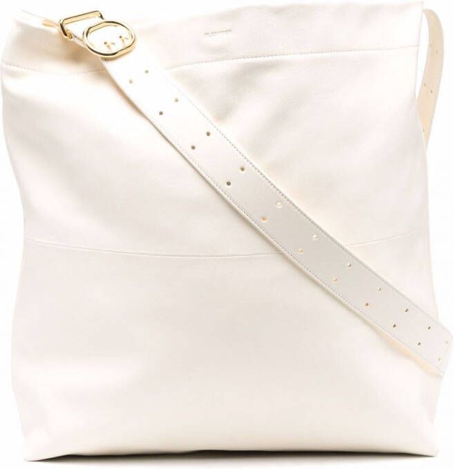 Jil Sander Sling leren tas Beige