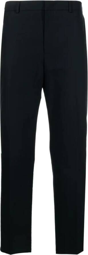 Jil Sander Straight pantalon Blauw