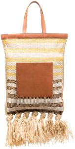 Jil Sander Raffia shopper Beige