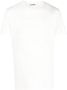 Jil Sander T-shirt met geborduurd logo Beige - Thumbnail 1
