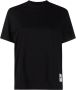Jil Sander T-shirt met logopatch Zwart - Thumbnail 1
