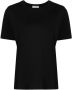 Jil Sander T-shirt met ronde hals Zwart - Thumbnail 1