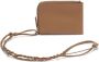 Jil Sander Tangle leren paspoorthoes Bruin - Thumbnail 1