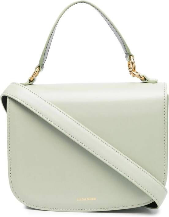 Jil Sander Tas met logoprint Groen