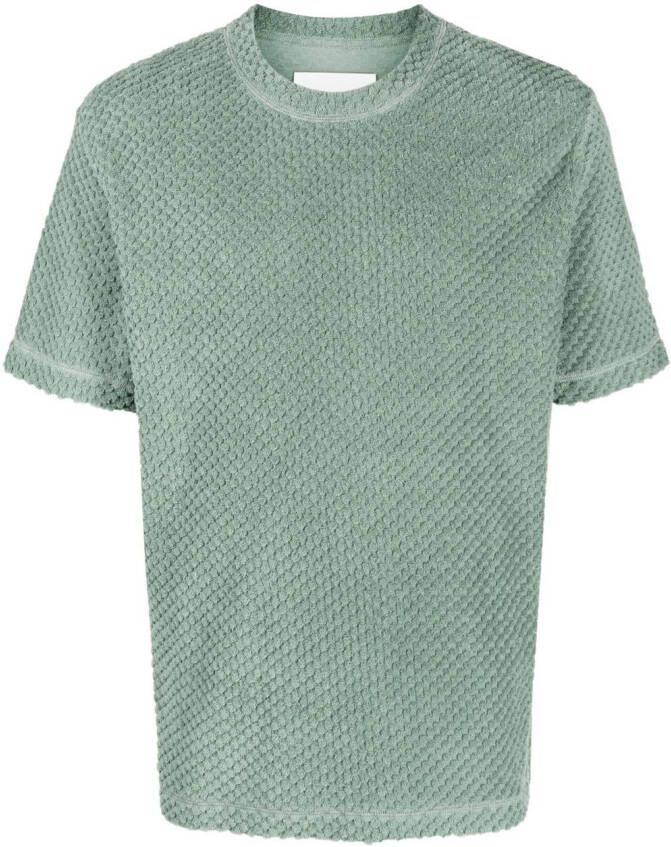 Jil Sander T-shirt met verlaagde schouders Groen
