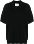 Jil Sander Wollen T-shirt Zwart - Thumbnail 1