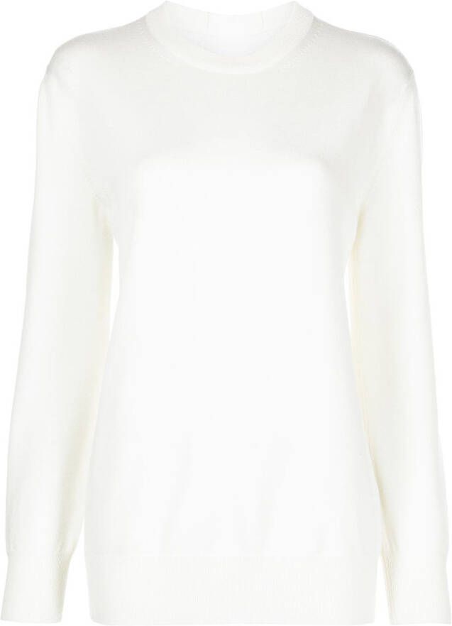 Jil Sander Trui met ronde hals Groen