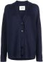 Jil Sander Vest met V-hals Blauw - Thumbnail 1