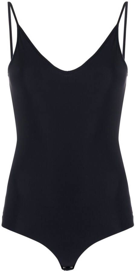 Jil Sander Body met V-hals Blauw