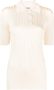 Jil Sander Geribbeld poloshirt Beige - Thumbnail 1
