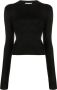 Jil Sander Trui met ronde hals Zwart - Thumbnail 1