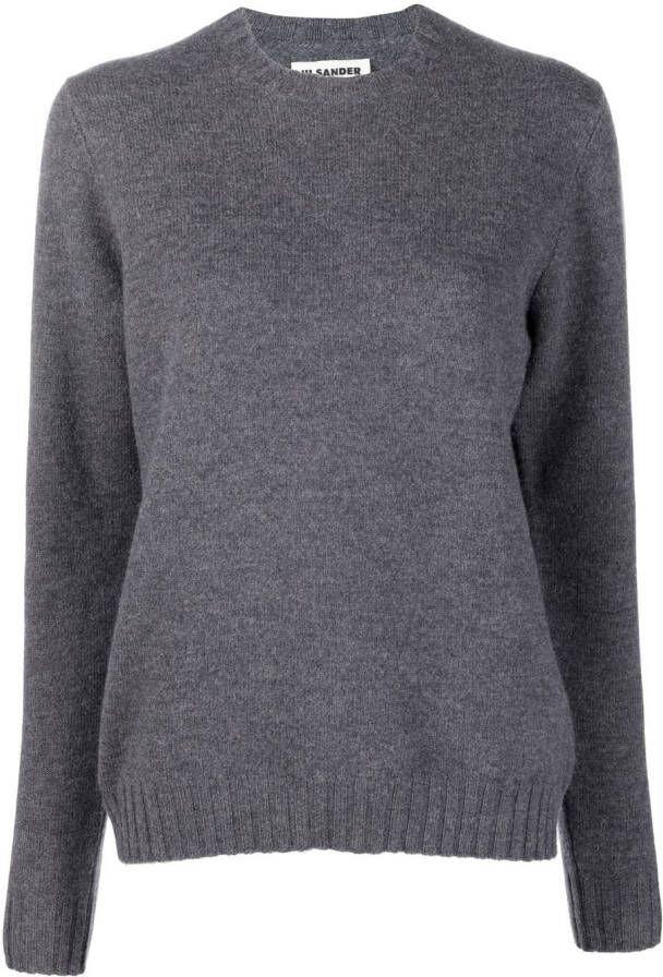 Jil Sander Wollen trui Grijs