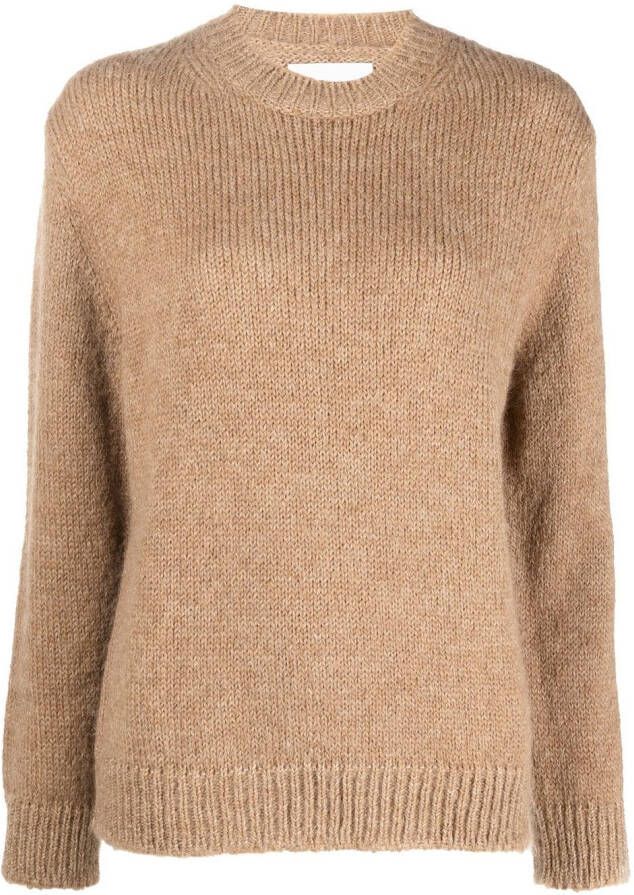 Jil Sander Gebreide trui Bruin