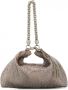 Jimmy Choo Callie clutch verfraaid met kristallen Beige - Thumbnail 1