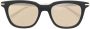 Jimmy Choo Eyewear Amos zonnebril met vierkant montuur Zwart - Thumbnail 1