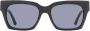 Jimmy Choo Eyewear Zonnebril met rechthoekig montuur Zwart - Thumbnail 1