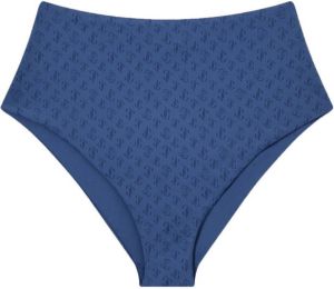 Jimmy Choo Suma monogram bikini set Blauw