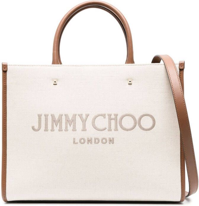 Jimmy Choo Varenne medium shopper Beige