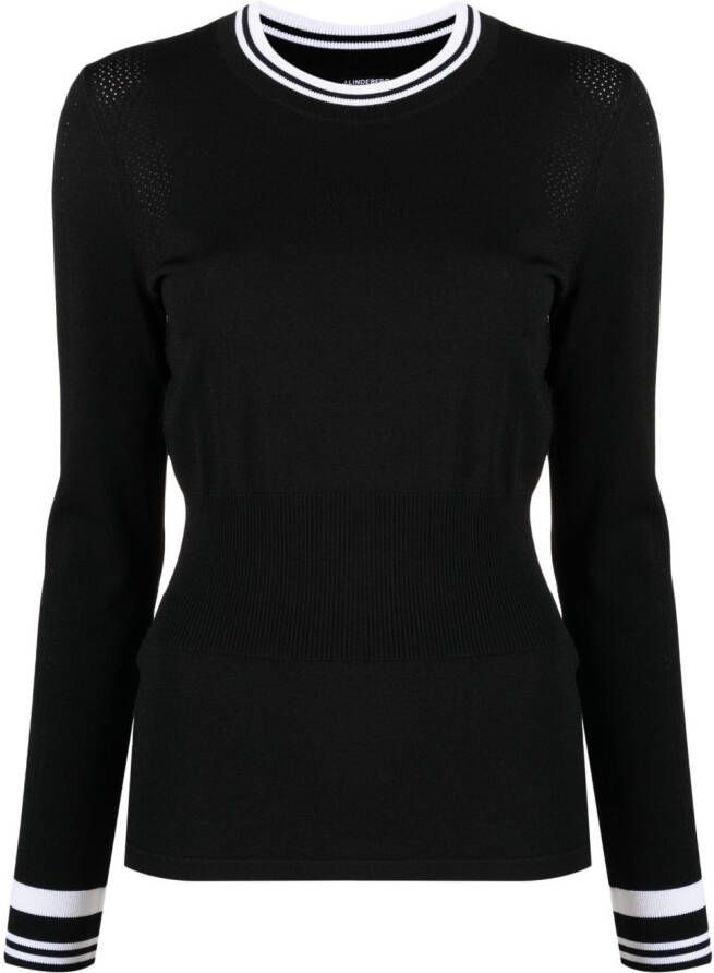 J.Lindeberg Gebreide trui Zwart