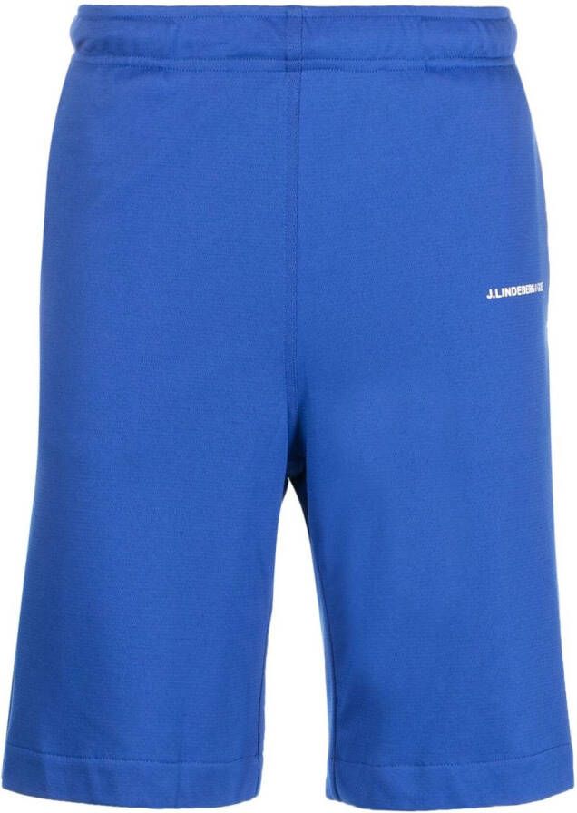 J.Lindeberg Shorts met elastische tailleband Blauw