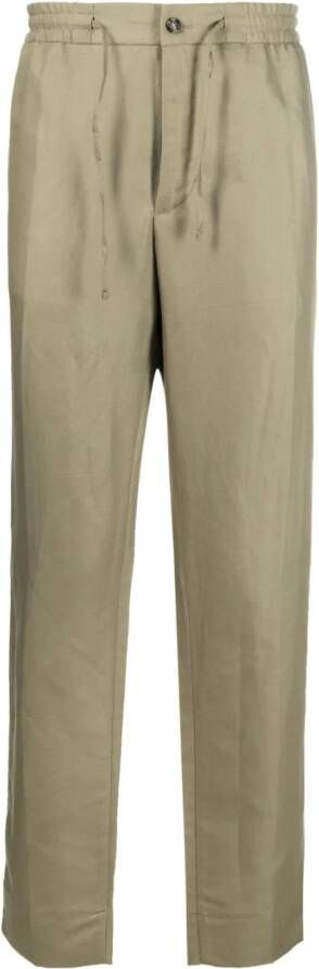 J.Lindeberg Slim-fit broek Groen