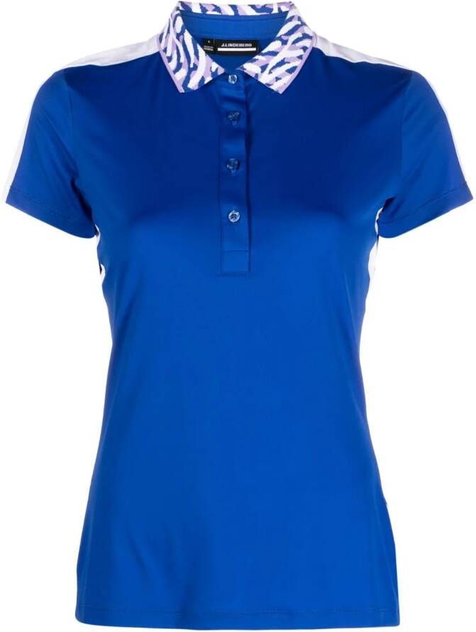 J.Lindeberg Tilda poloshirt Blauw
