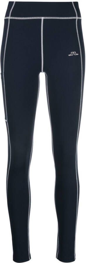 J.Lindeberg Legging met contrasterend stiksel Blauw
