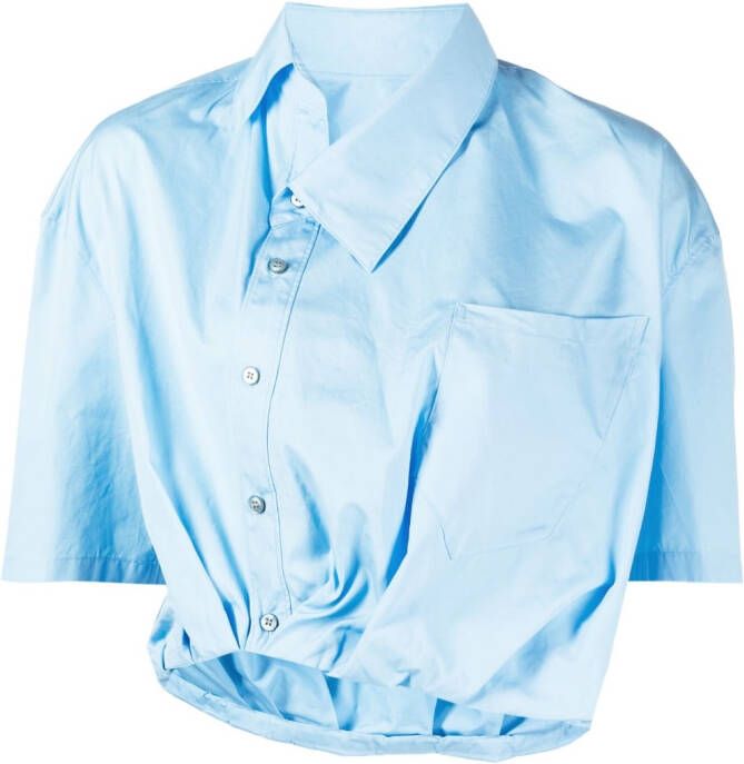 JNBY Asymmetrische blouse Blauw