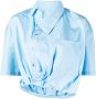 JNBY Asymmetrische blouse Blauw - Thumbnail 1