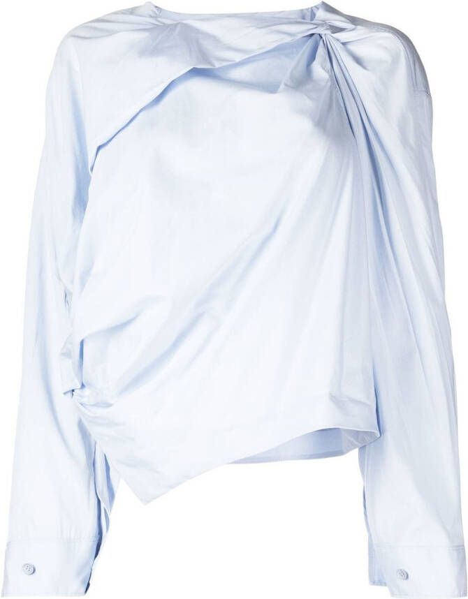 JNBY Asymmetrisce blouse Blauw