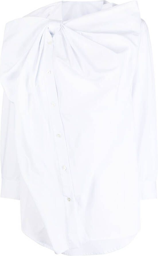 JNBY Blouse met strikdetail Wit