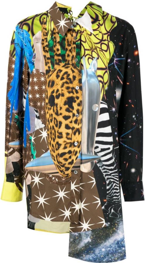 JNBY Blouse met print Zwart