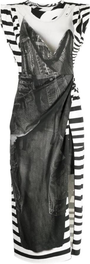 JNBY Midi-jurk met print Zwart