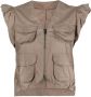 JNBY Blouse met ruchemouwen Grijs - Thumbnail 1
