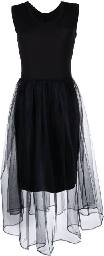 JNBY Mouwloze jurk Zwart