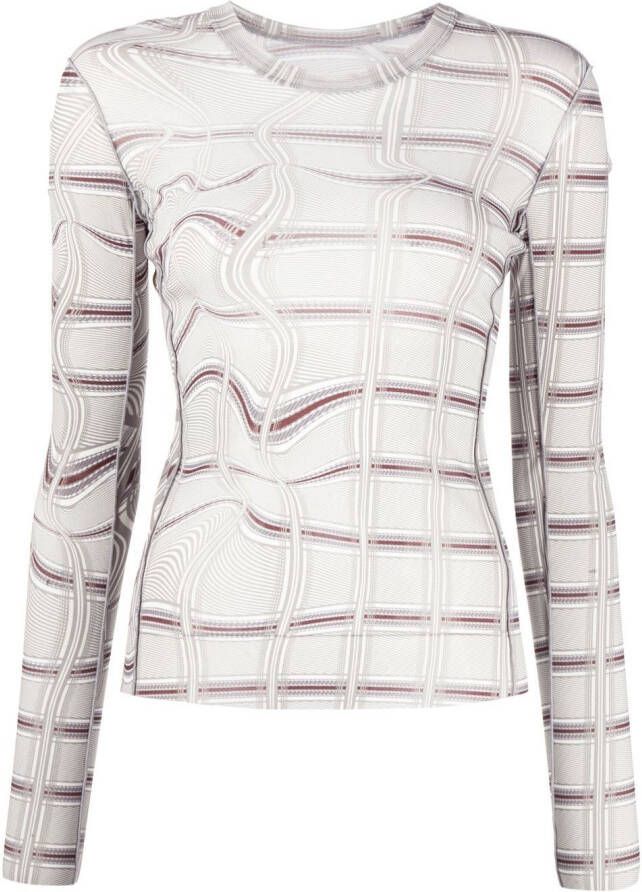 JNBY T-shirt met lange mouwen Grijs