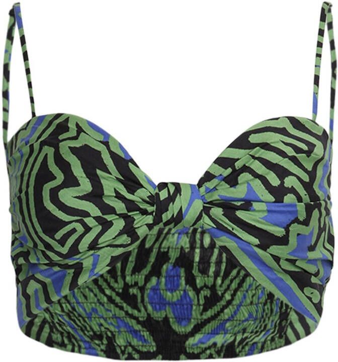 Johanna Ortiz Cropped top Groen