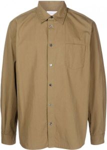 John Elliott Button-up overhemd Bruin