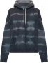 John Elliott Hoodie met tie-dye print Zwart - Thumbnail 1