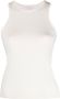 John Elliott Ribgebreide tanktop Wit - Thumbnail 1
