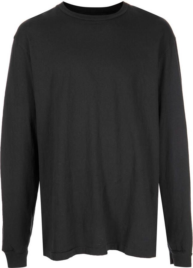 John Elliott T-shirt met ronde hals Grijs