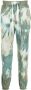 John Elliott Trainingsbroek met tie-dye print Groen - Thumbnail 1