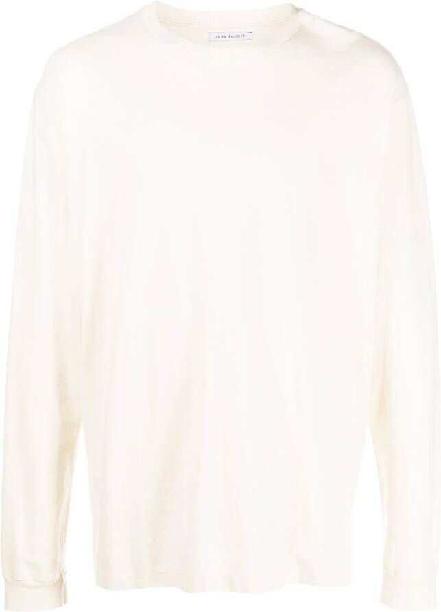 John Elliott Universiteits T-shirt Beige