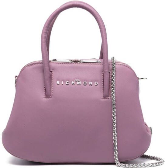John Richmond Shopper met dubbele rits Roze