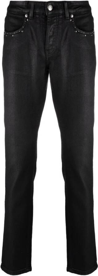 John Richmond Jeans met studs Zwart