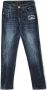 John Richmond Junior Jeans met geborduurd logo Blauw - Thumbnail 1