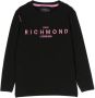 John Richmond Junior Sweater met borduurwerk Zwart - Thumbnail 1