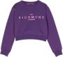 John Richmond Junior Sweater met geborduurd logo Paars - Thumbnail 1