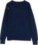 John Richmond Junior Sweater met logopatch Blauw - Thumbnail 1