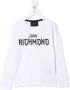 John Richmond Junior T-shirt met logoprint Wit - Thumbnail 1